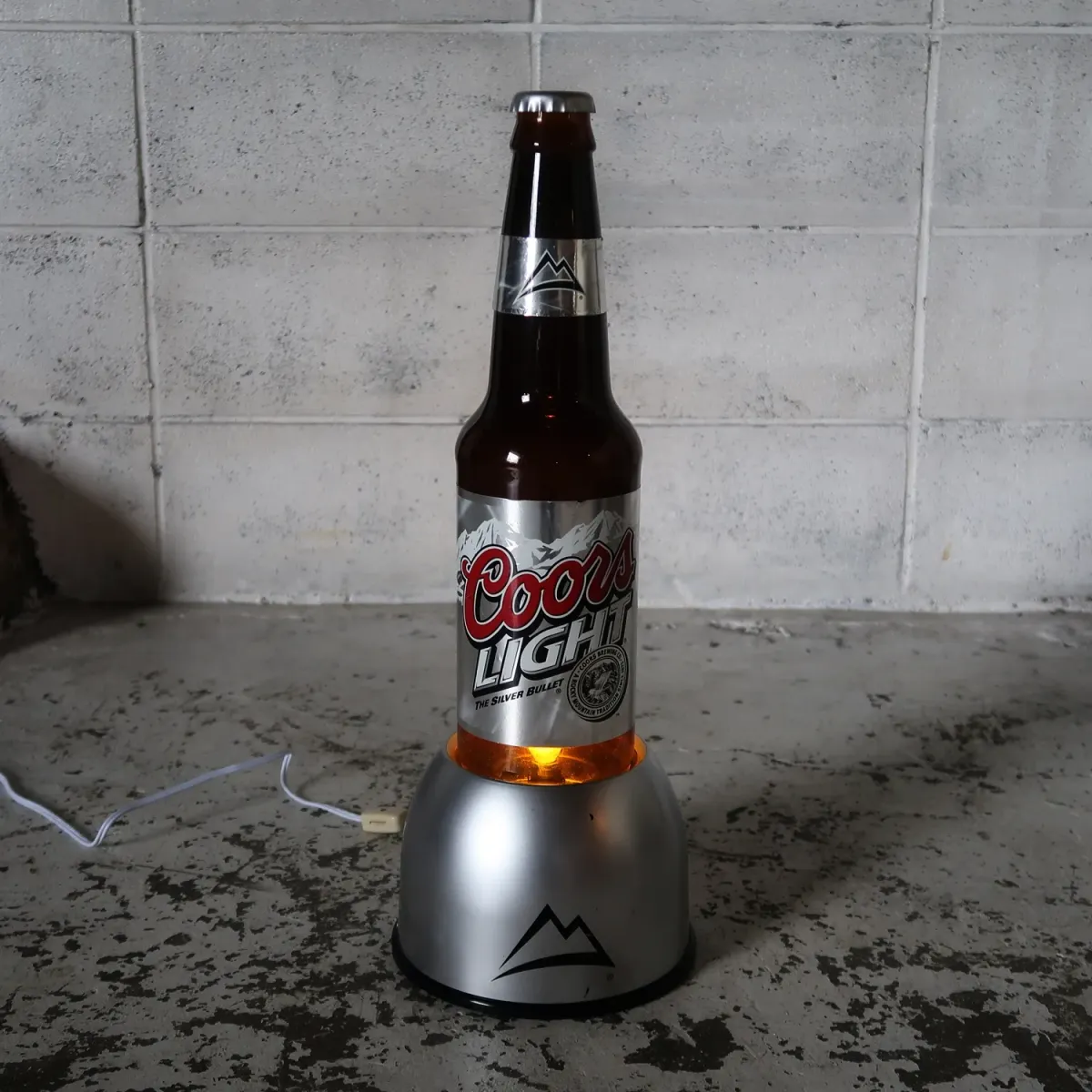 Coors LIGHT ボトル ライトサイン