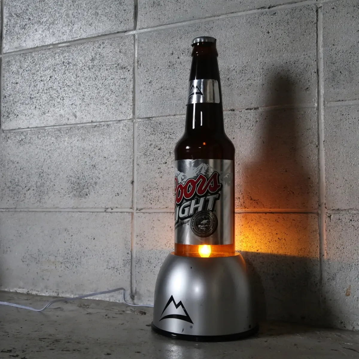 Coors LIGHT ボトル ライトサイン