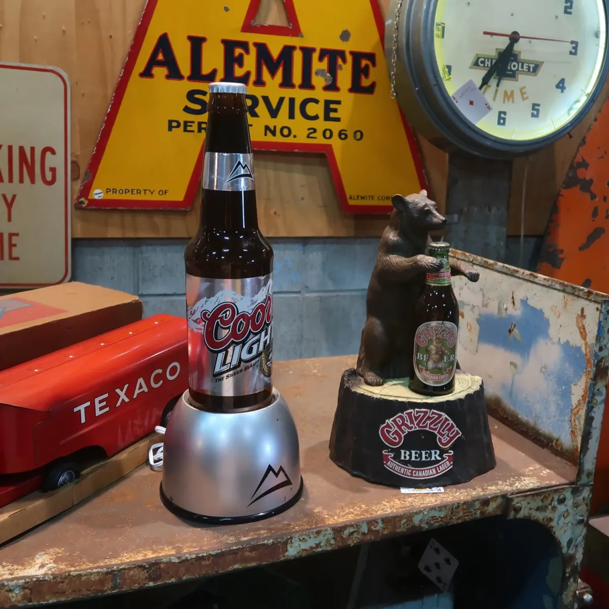 Coors LIGHT ボトル ライトサイン