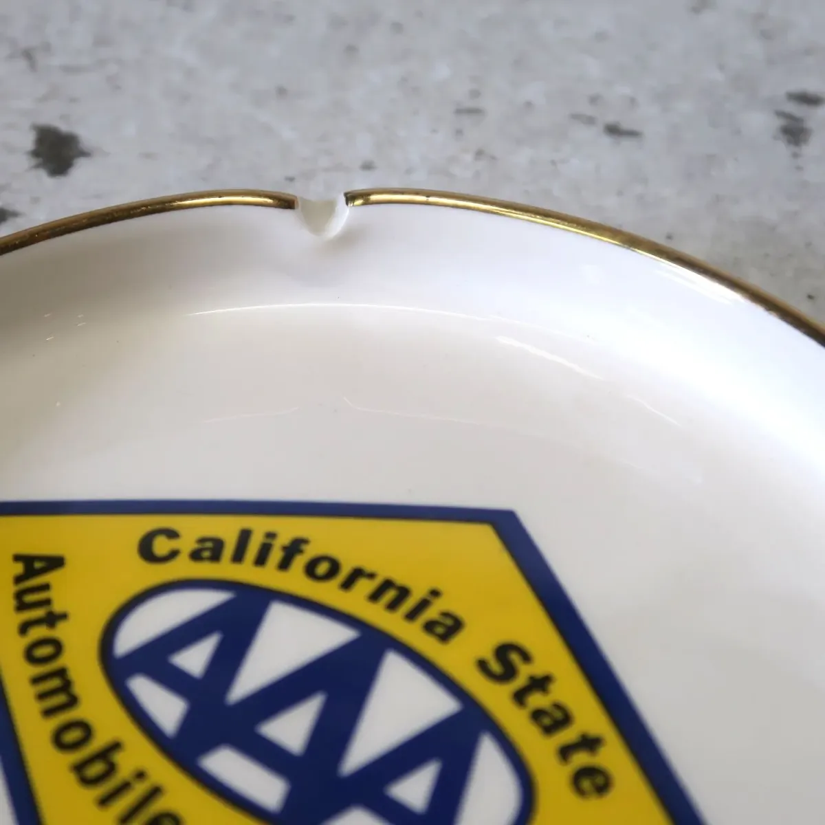 AAA ビンテージ 灰皿 セラミック