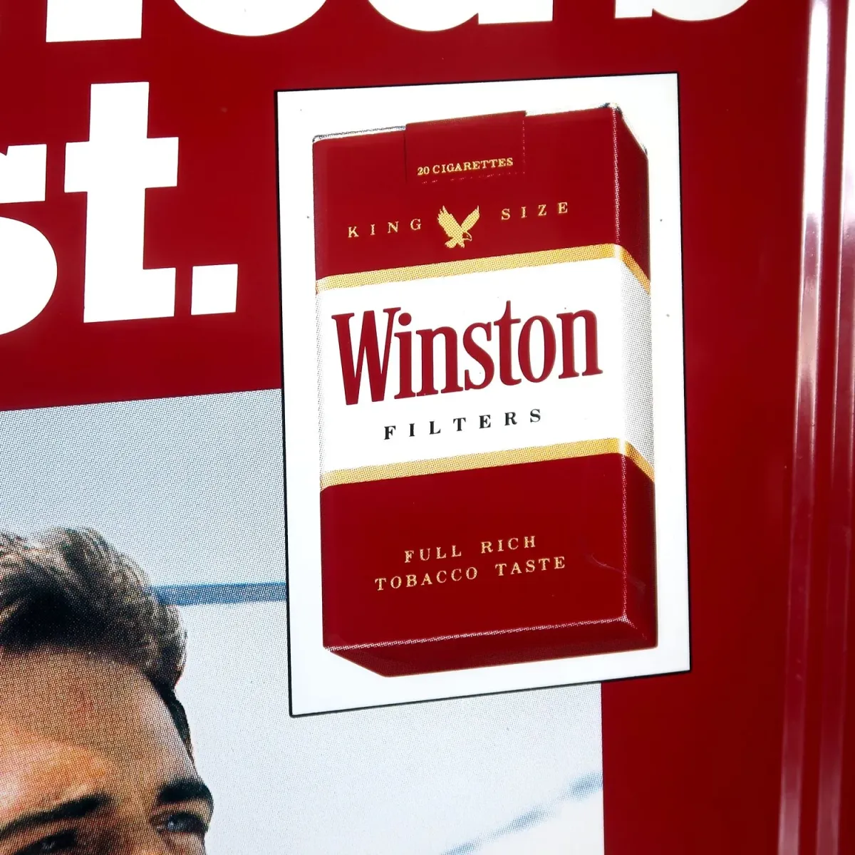 Winston ビンテージ メタルサイン