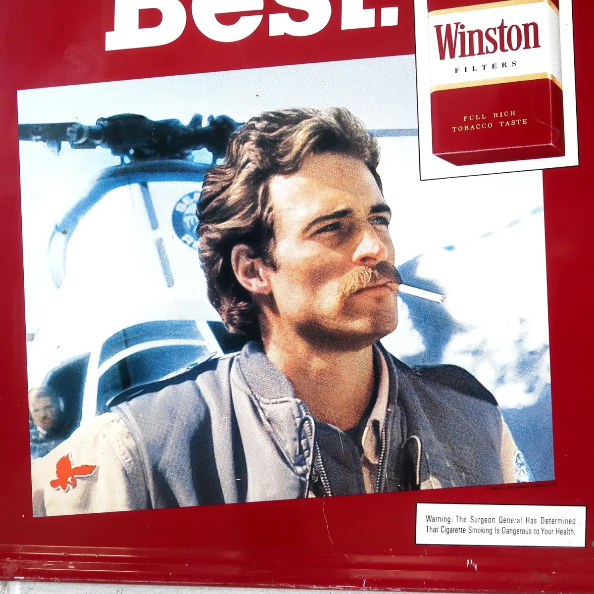 Winston ビンテージ メタルサイン