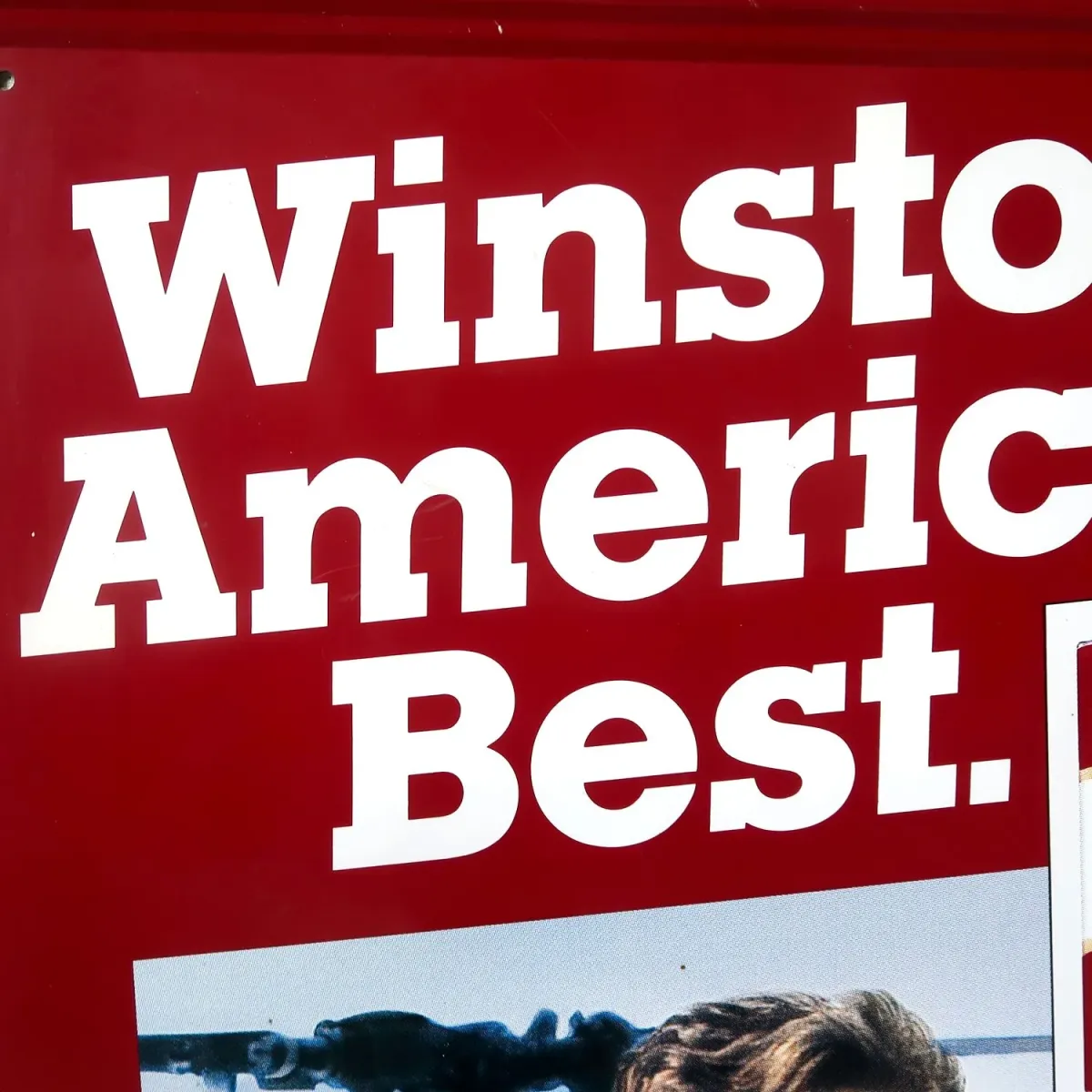 Winston ビンテージ メタルサイン