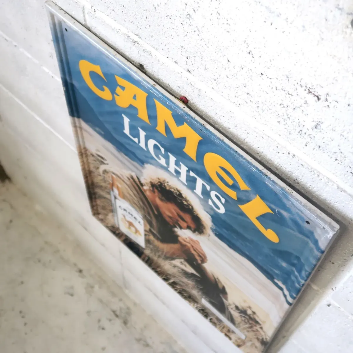 CAMEL LIGHTS ビンテージ メタルサイン