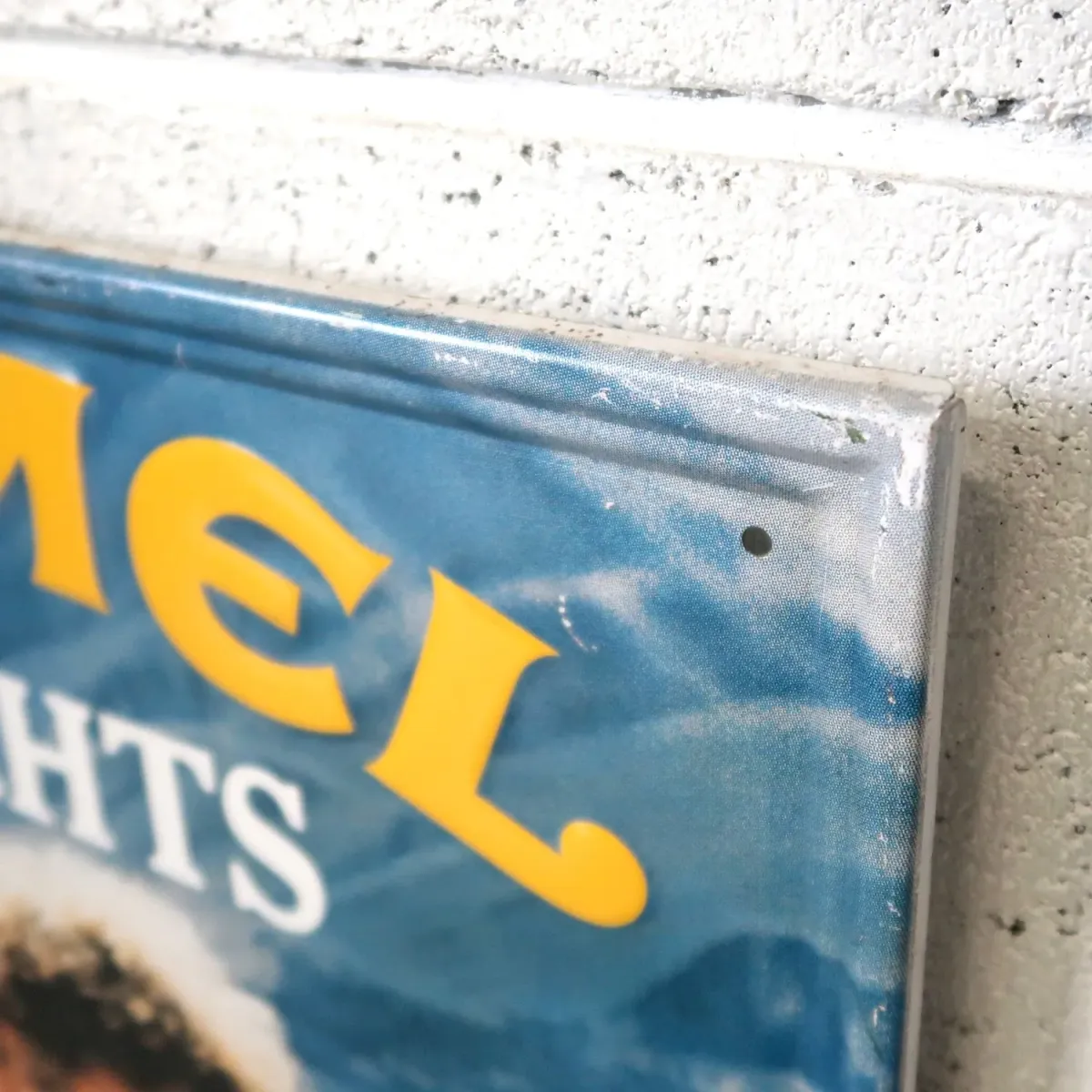 CAMEL LIGHTS ビンテージ メタルサイン