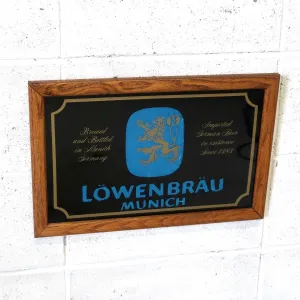 LOWENBRAU ビンテージ パブミラー