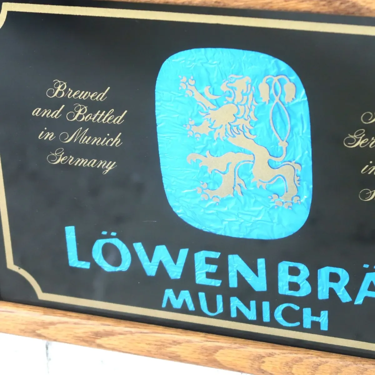 LOWENBRAU ビンテージ パブミラー