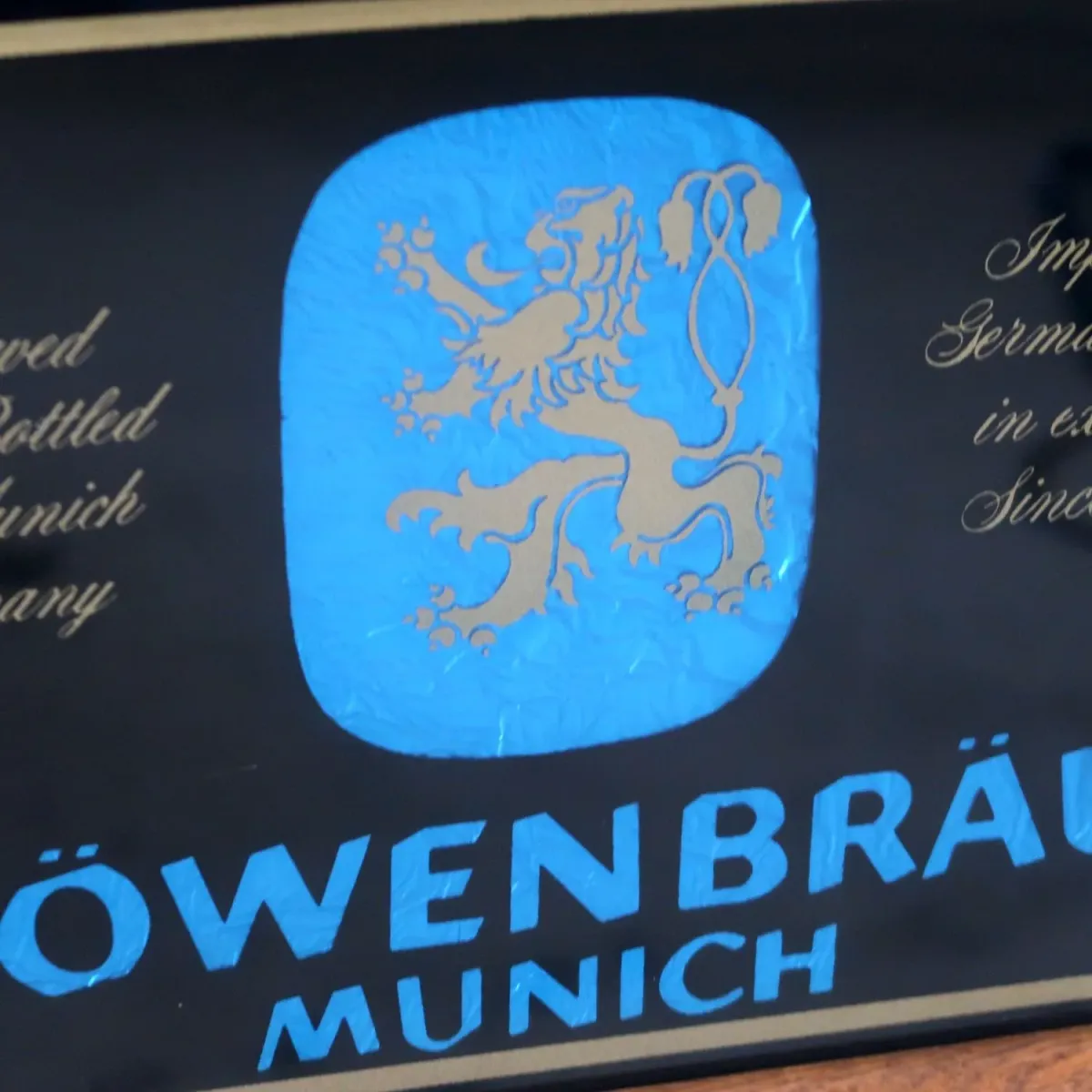 LOWENBRAU ビンテージ パブミラー