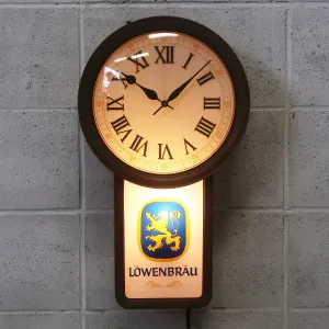 LOWENBRAU ビンテージ ライトクロック