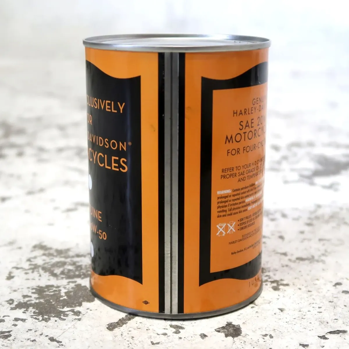 HARLEY-DAVIDSON オイル缶(未開封)