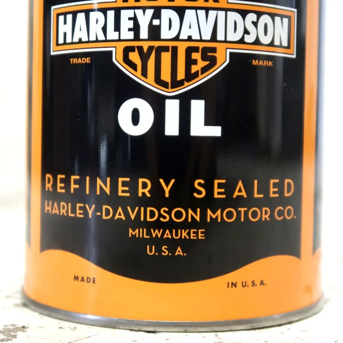HARLEY-DAVIDSON オイル缶(未開封)