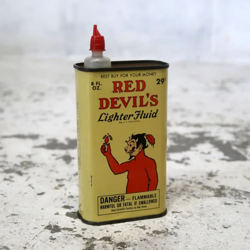 RED DEVIL'S ビンテージ オイル缶