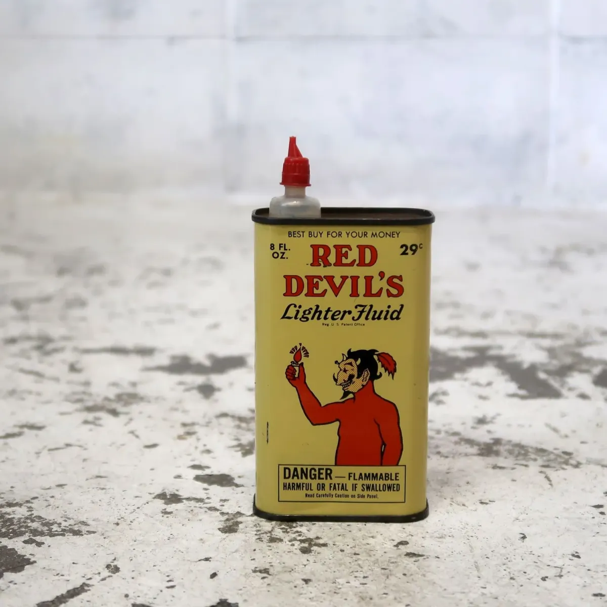 RED DEVIL'S ビンテージ オイル缶