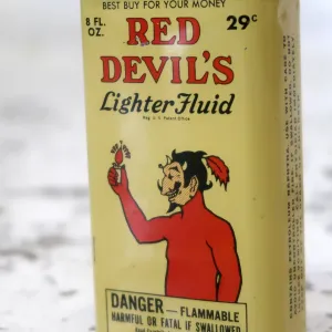 RED DEVIL'S ビンテージ オイル缶