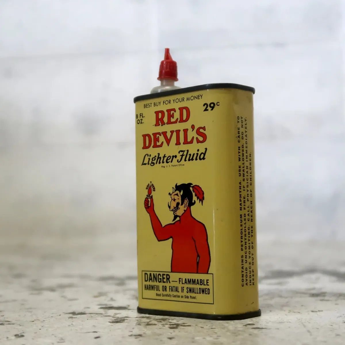 RED DEVIL'S ビンテージ オイル缶