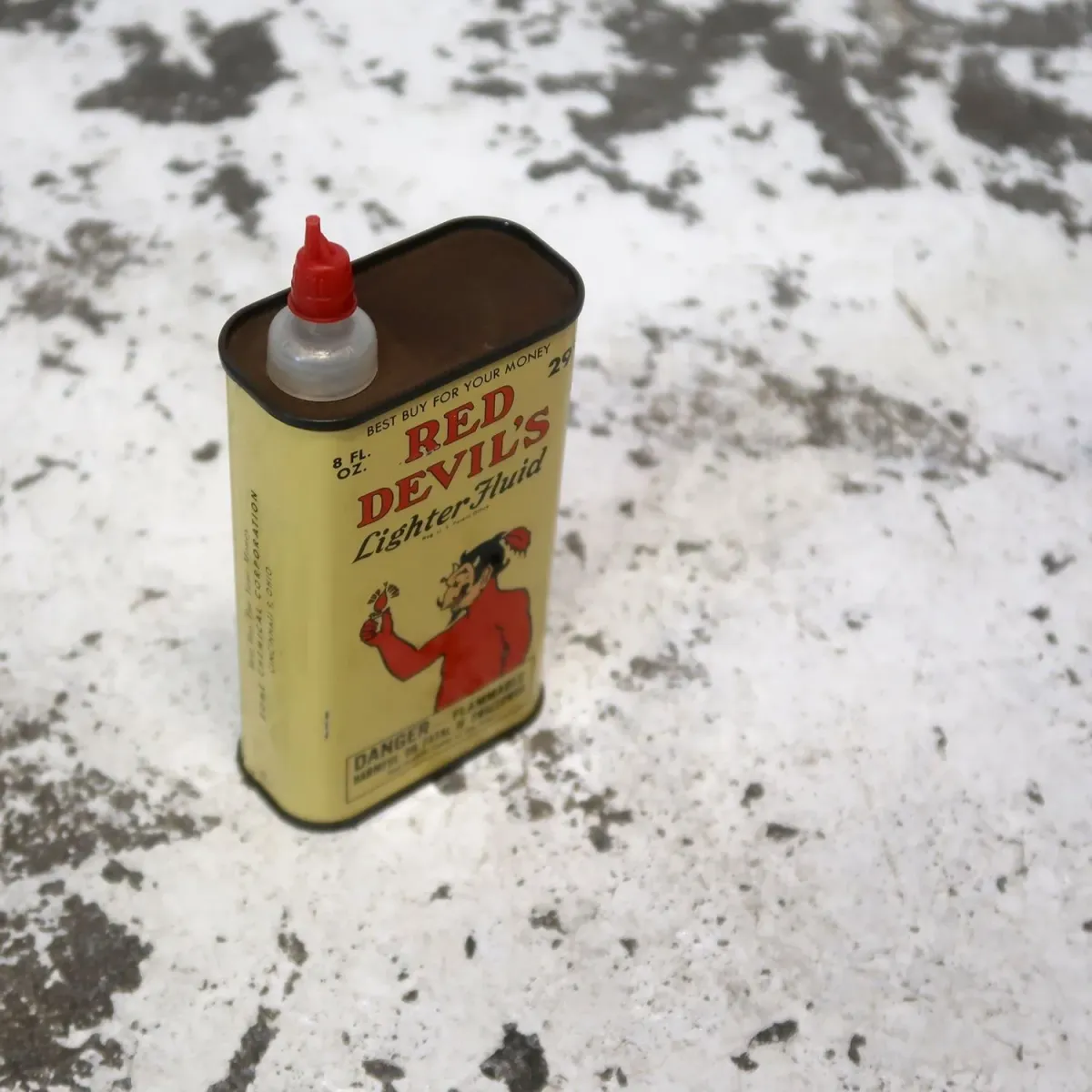 RED DEVIL'S ビンテージ オイル缶