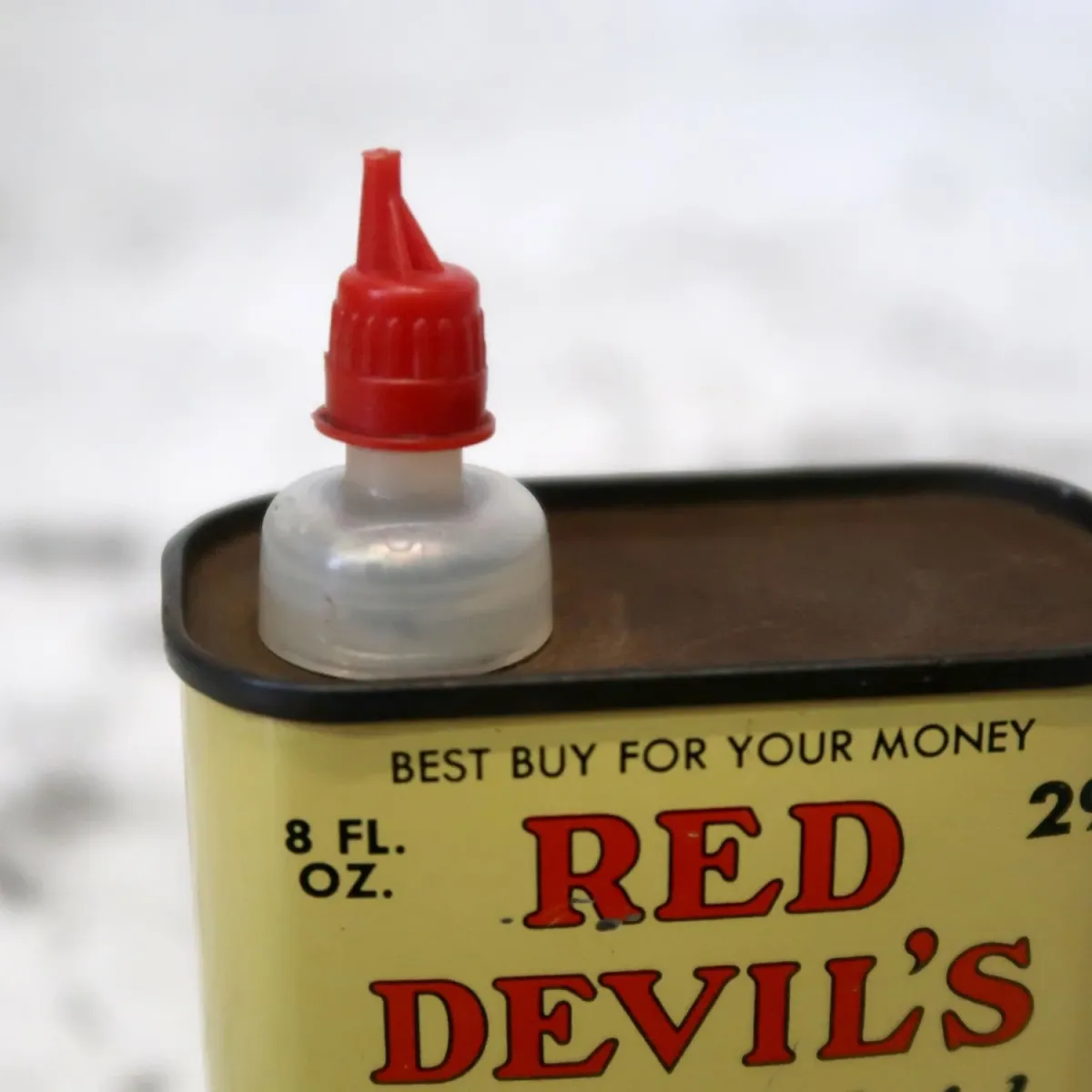RED DEVIL'S ビンテージ オイル缶