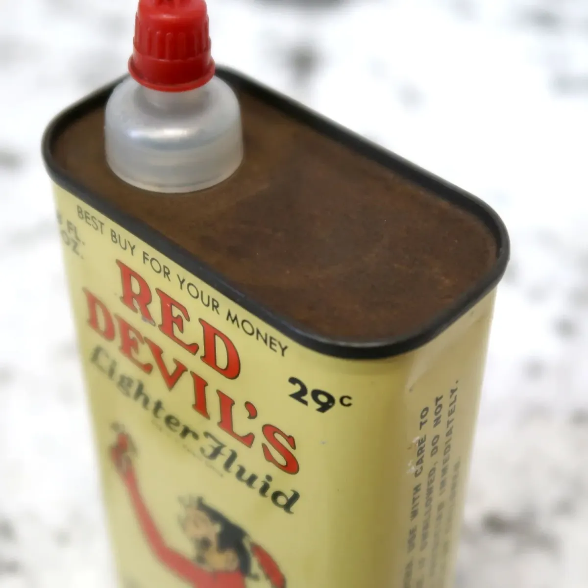 RED DEVIL'S ビンテージ オイル缶