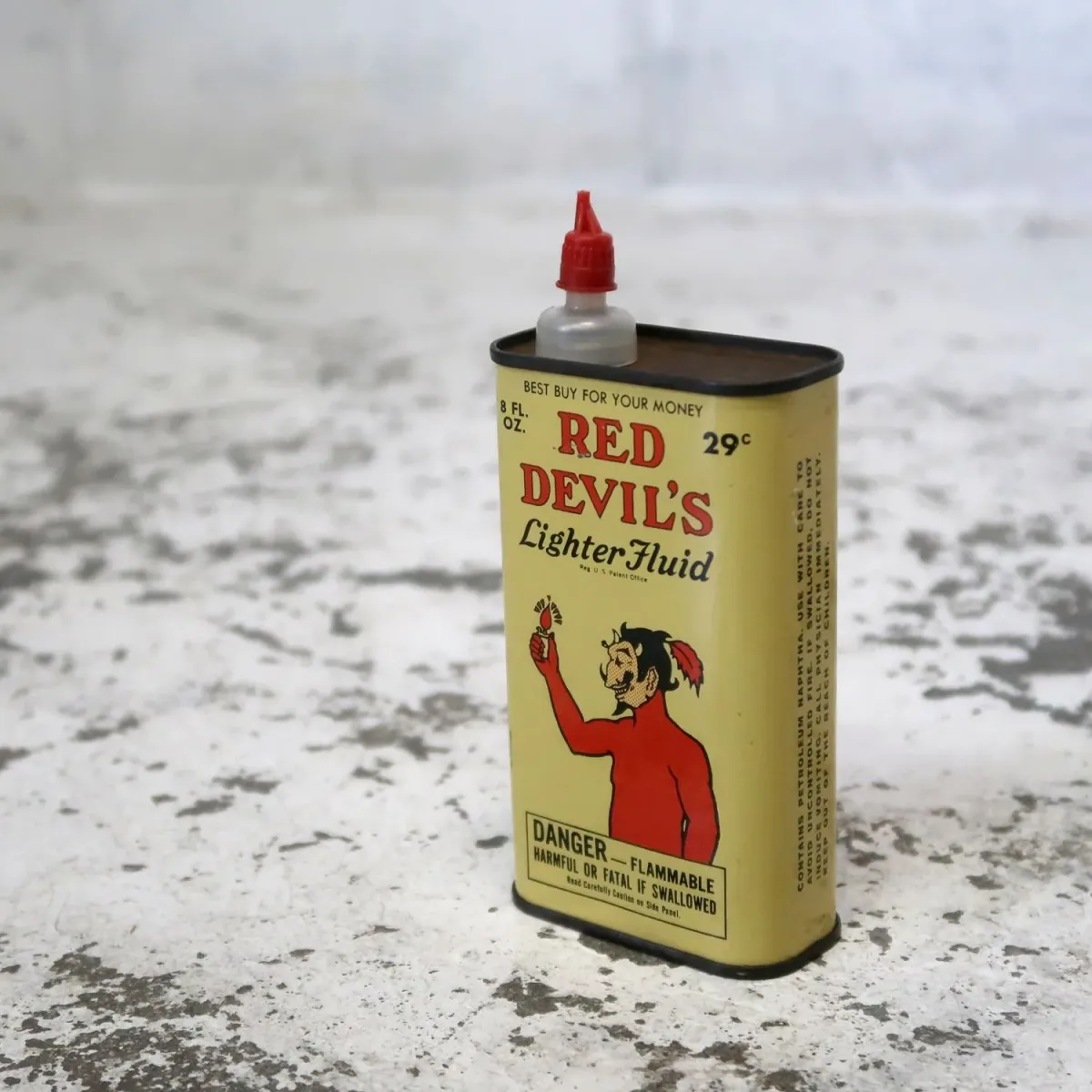 RED DEVIL'S ビンテージ オイル缶