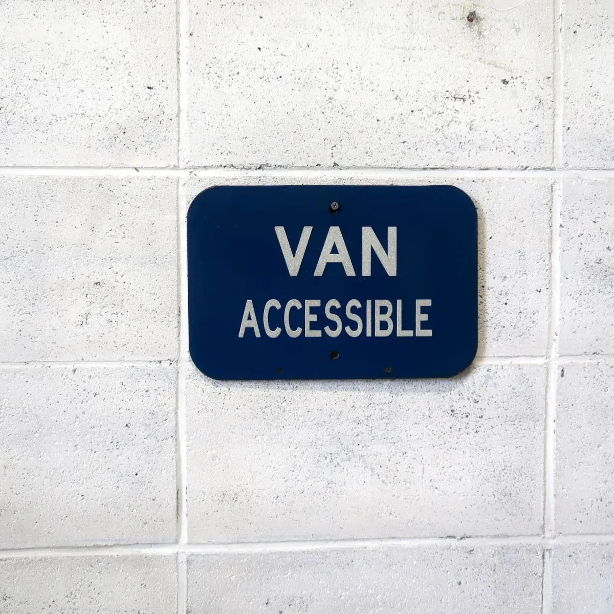 VAN ACCESSIBLE ロードサイン ホーロー