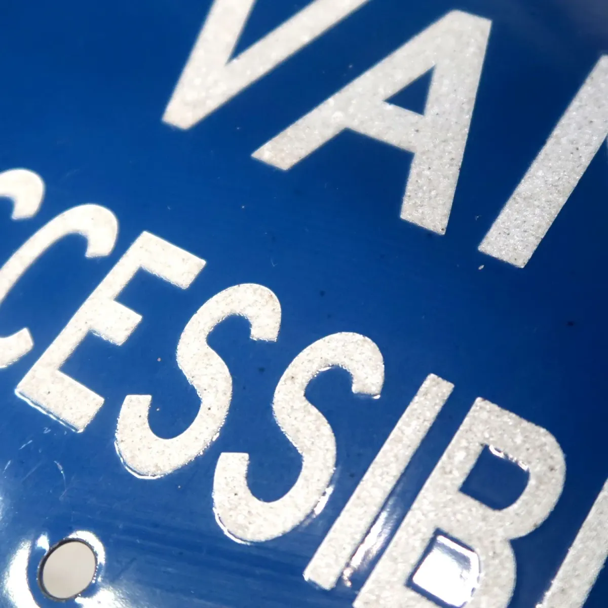 VAN ACCESSIBLE ロードサイン ホーロー