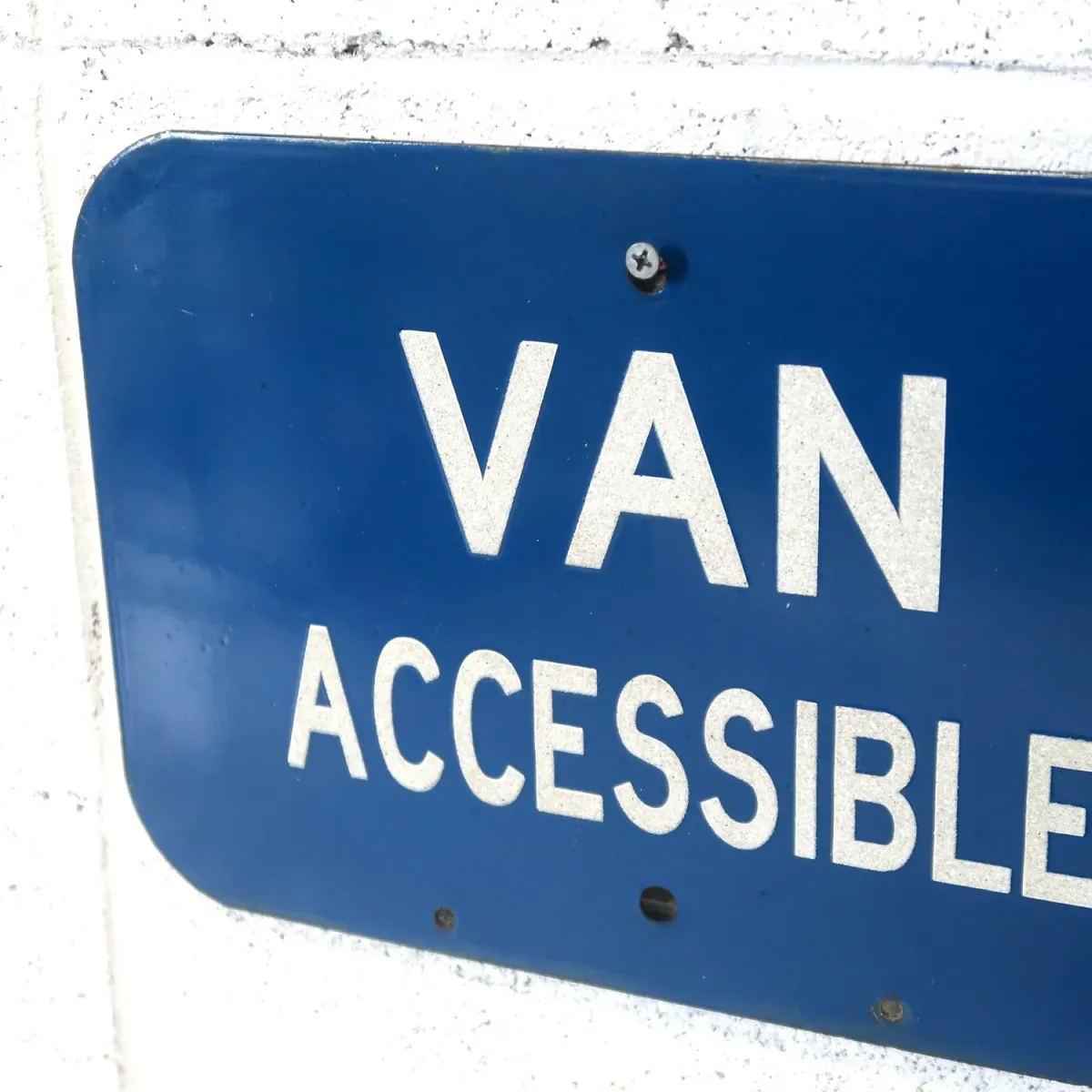 VAN ACCESSIBLE ロードサイン ホーロー