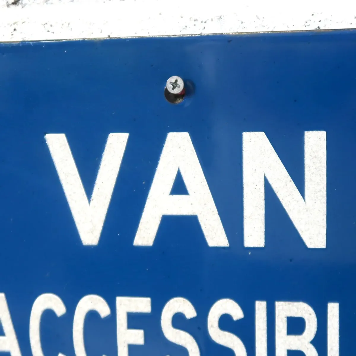 VAN ACCESSIBLE ロードサイン ホーロー