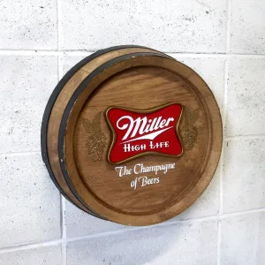 Miller HIGH LIFE ビンテージ 立体バレルサイン