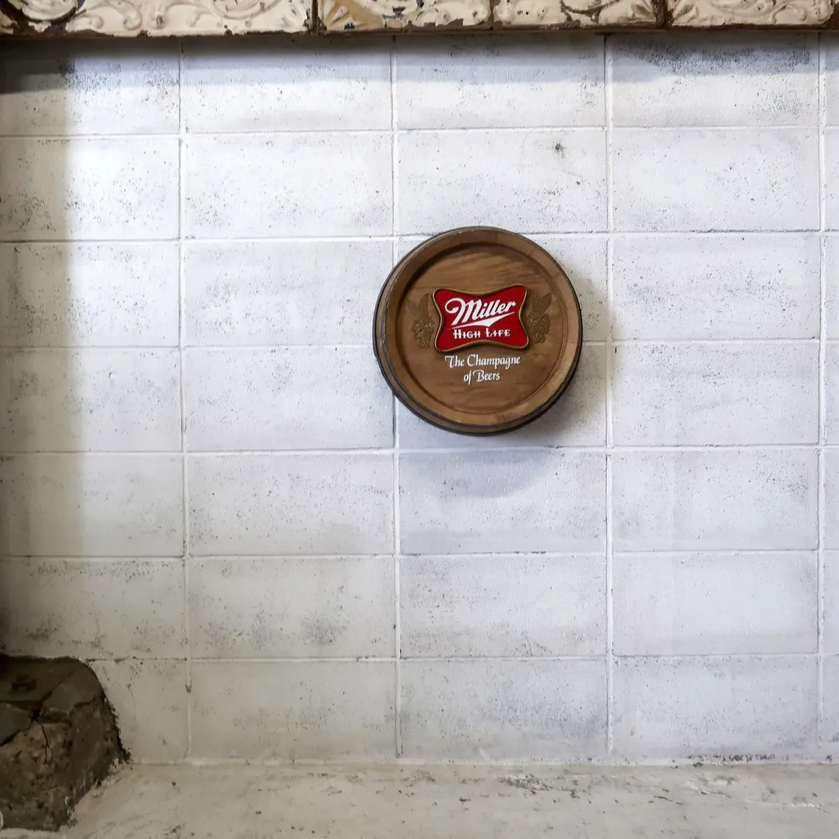 Miller HIGH LIFE ビンテージ 立体バレルサイン