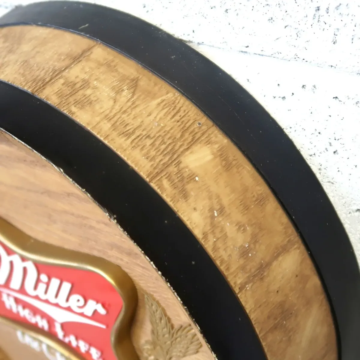 Miller HIGH LIFE ビンテージ 立体バレルサイン