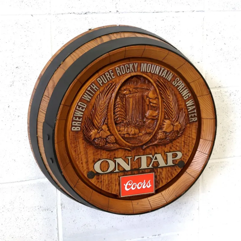 Coors ビンテージ 立体バレルサイン