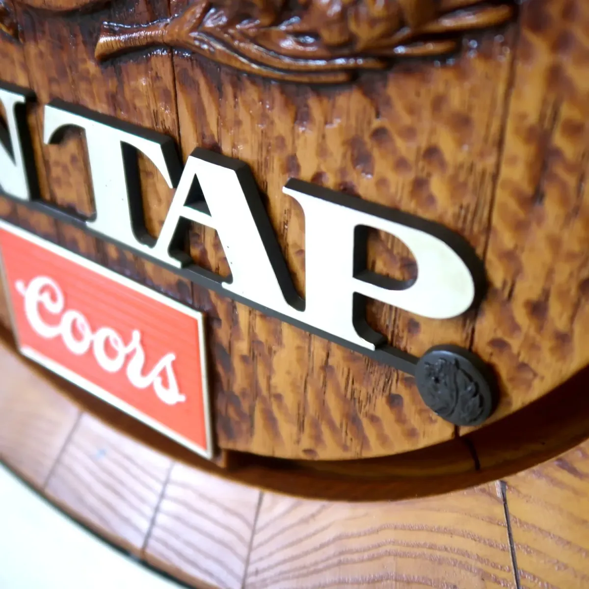 Coors ビンテージ 立体バレルサイン
