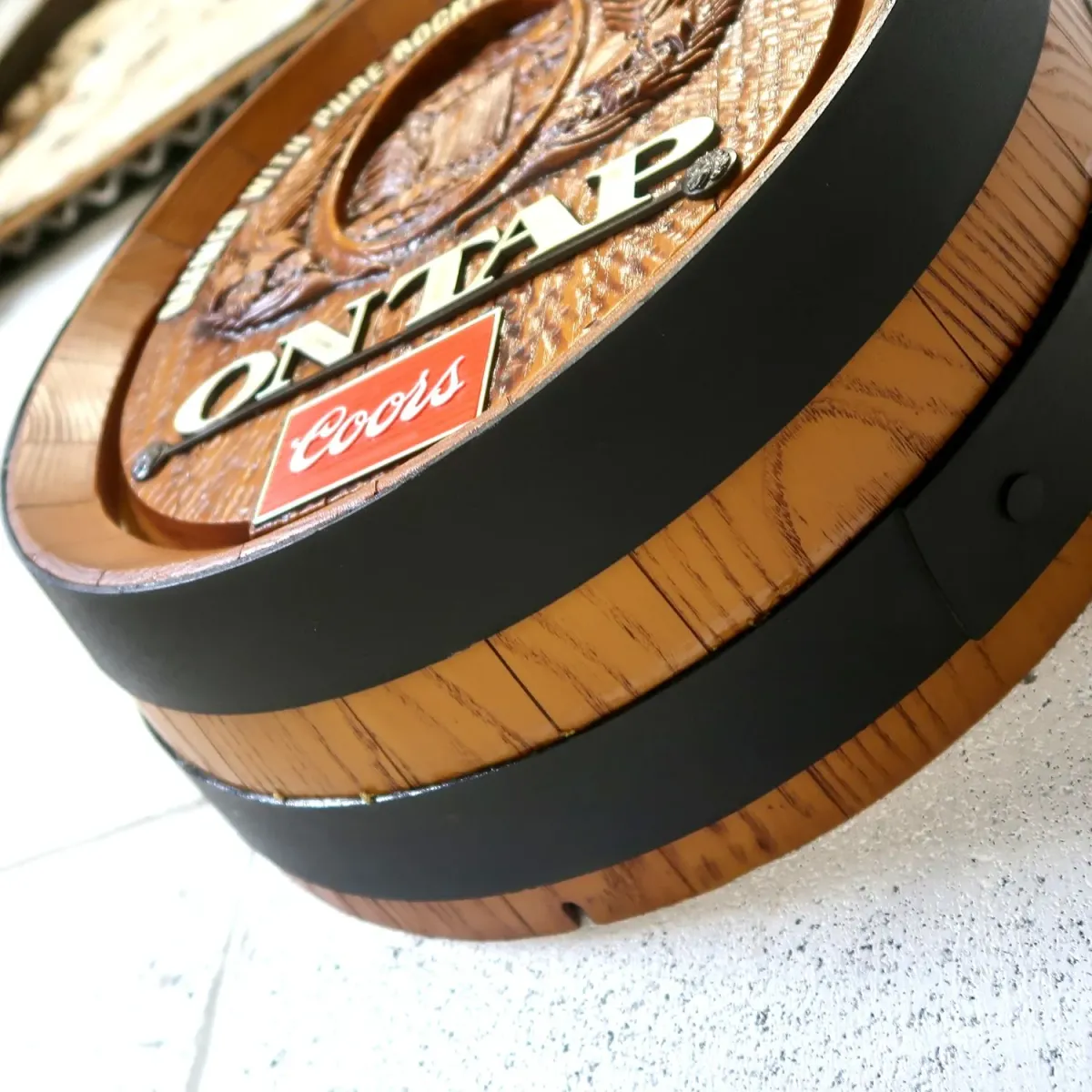 Coors ビンテージ 立体バレルサイン