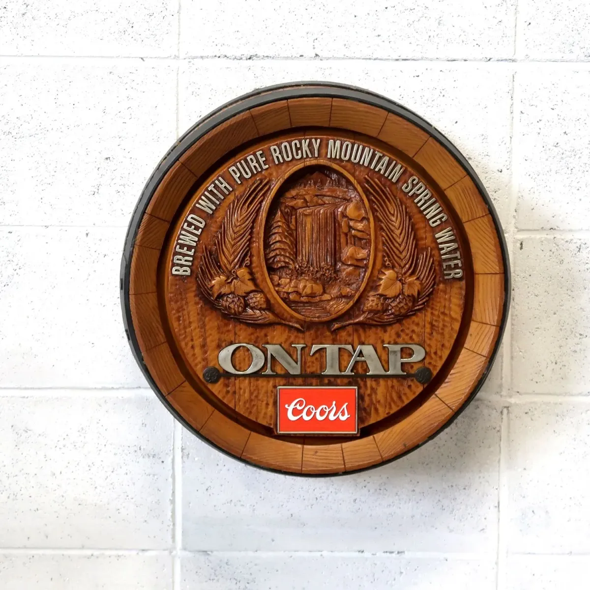 Coors ビンテージ 立体バレルサイン