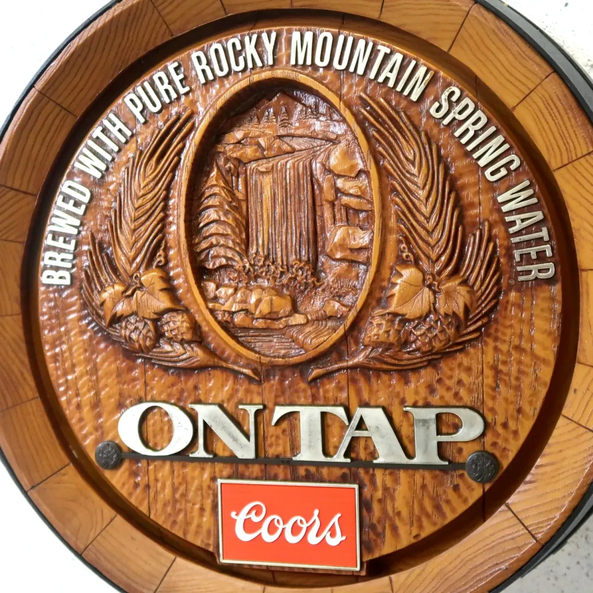 Coors ビンテージ 立体バレルサイン