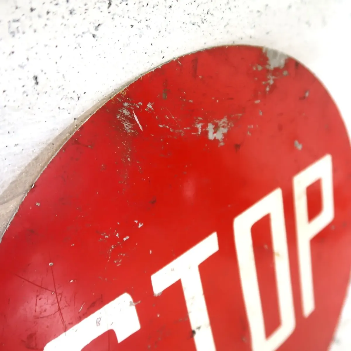 SLOW/STOP ハンドサイン 両面