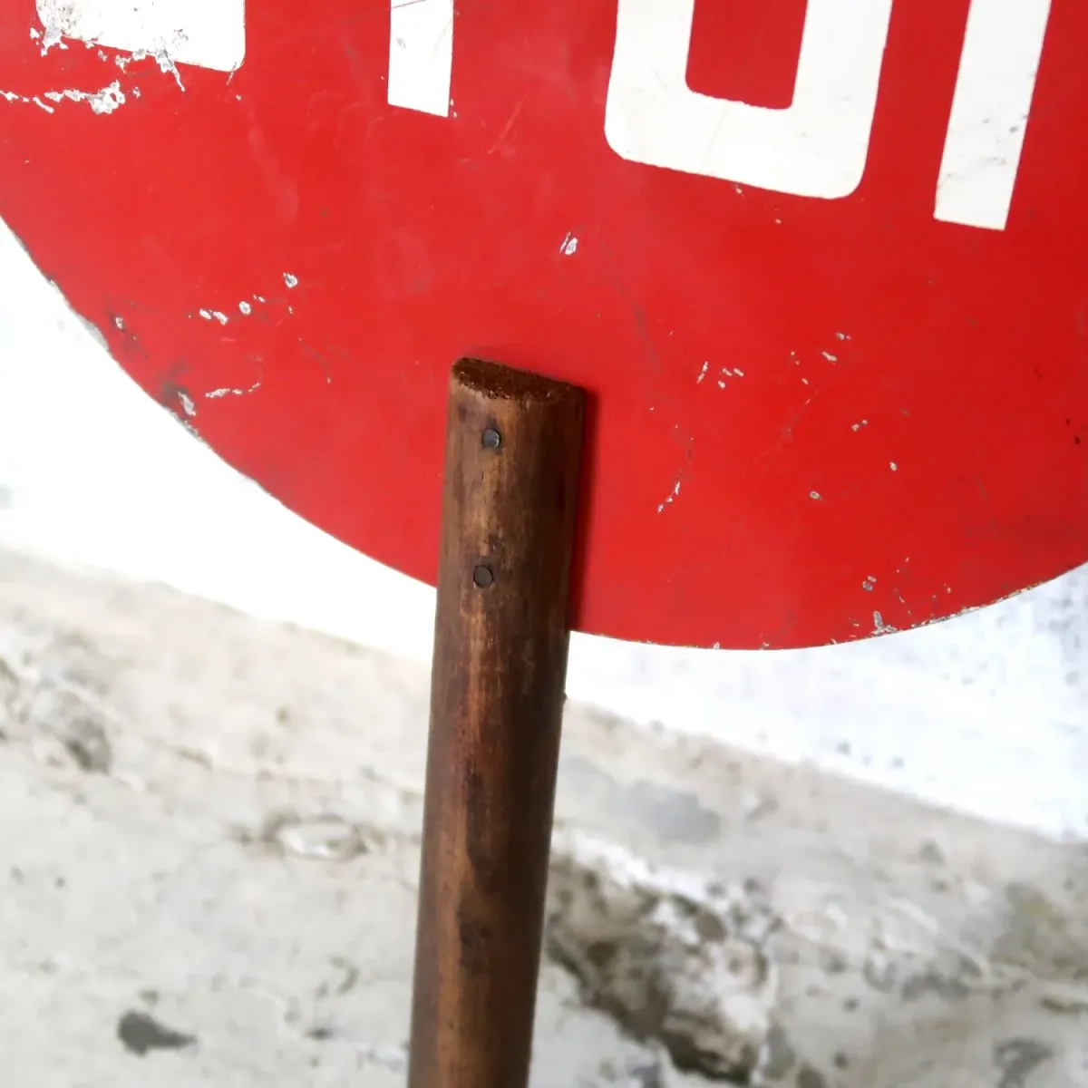 SLOW/STOP ハンドサイン 両面