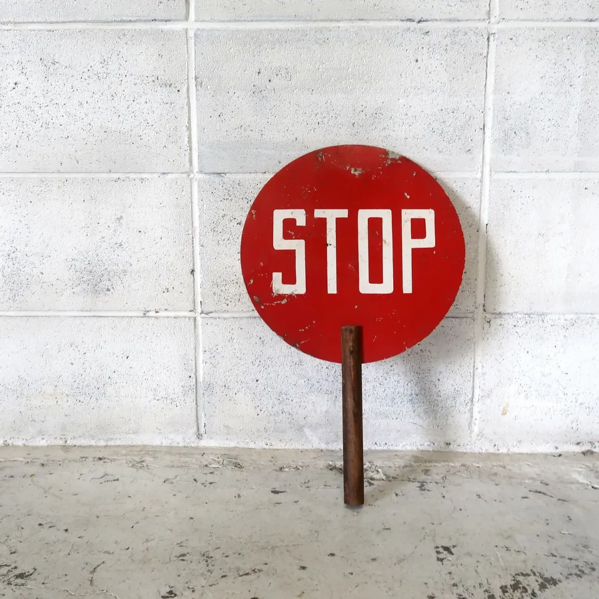 SLOW/STOP ハンドサイン 両面