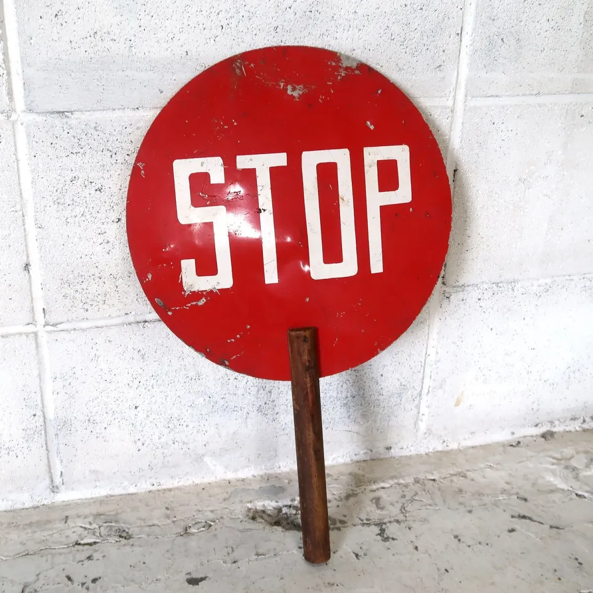 SLOW/STOP ハンドサイン 両面