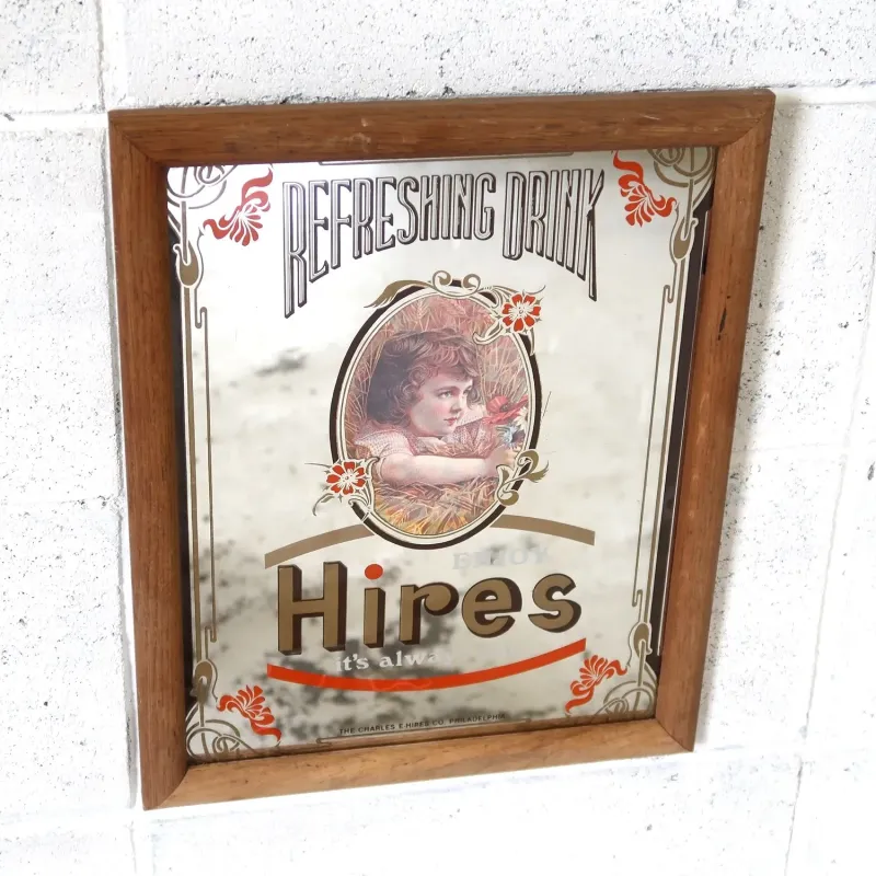 Hires ビンテージ パブミラー