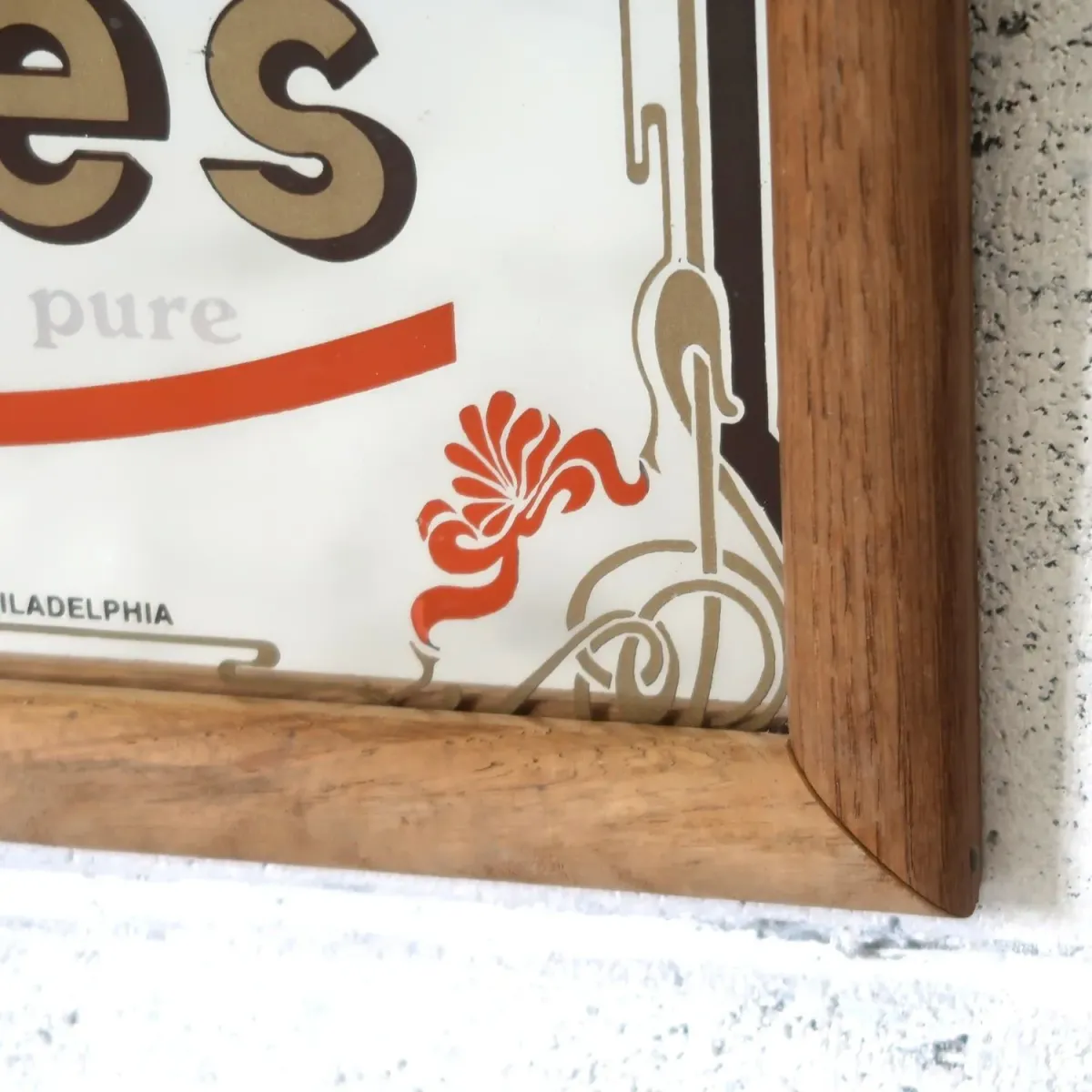 Hires ビンテージ パブミラー
