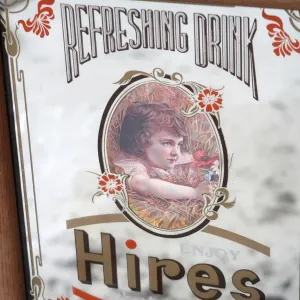 Hires ビンテージ パブミラー