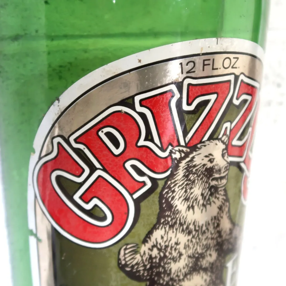 GRIZZLY BEER ボトル ライトサイン