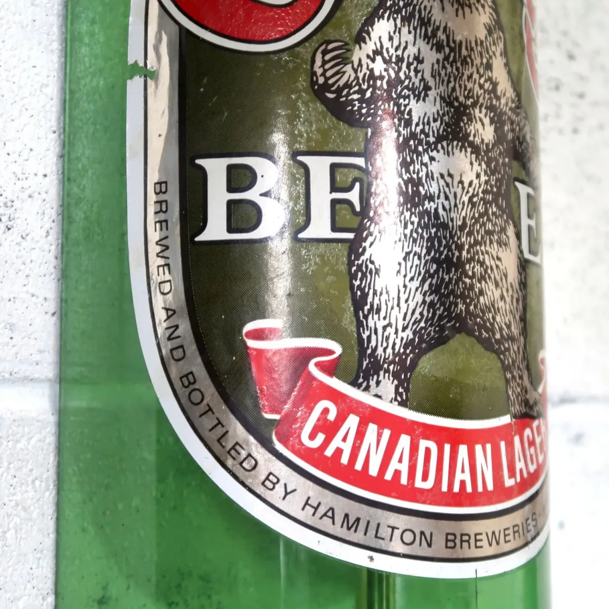 GRIZZLY BEER ボトル ライトサイン