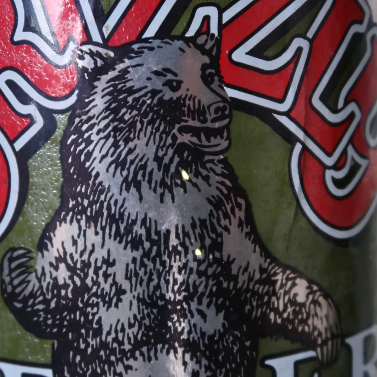 GRIZZLY BEER ボトル ライトサイン