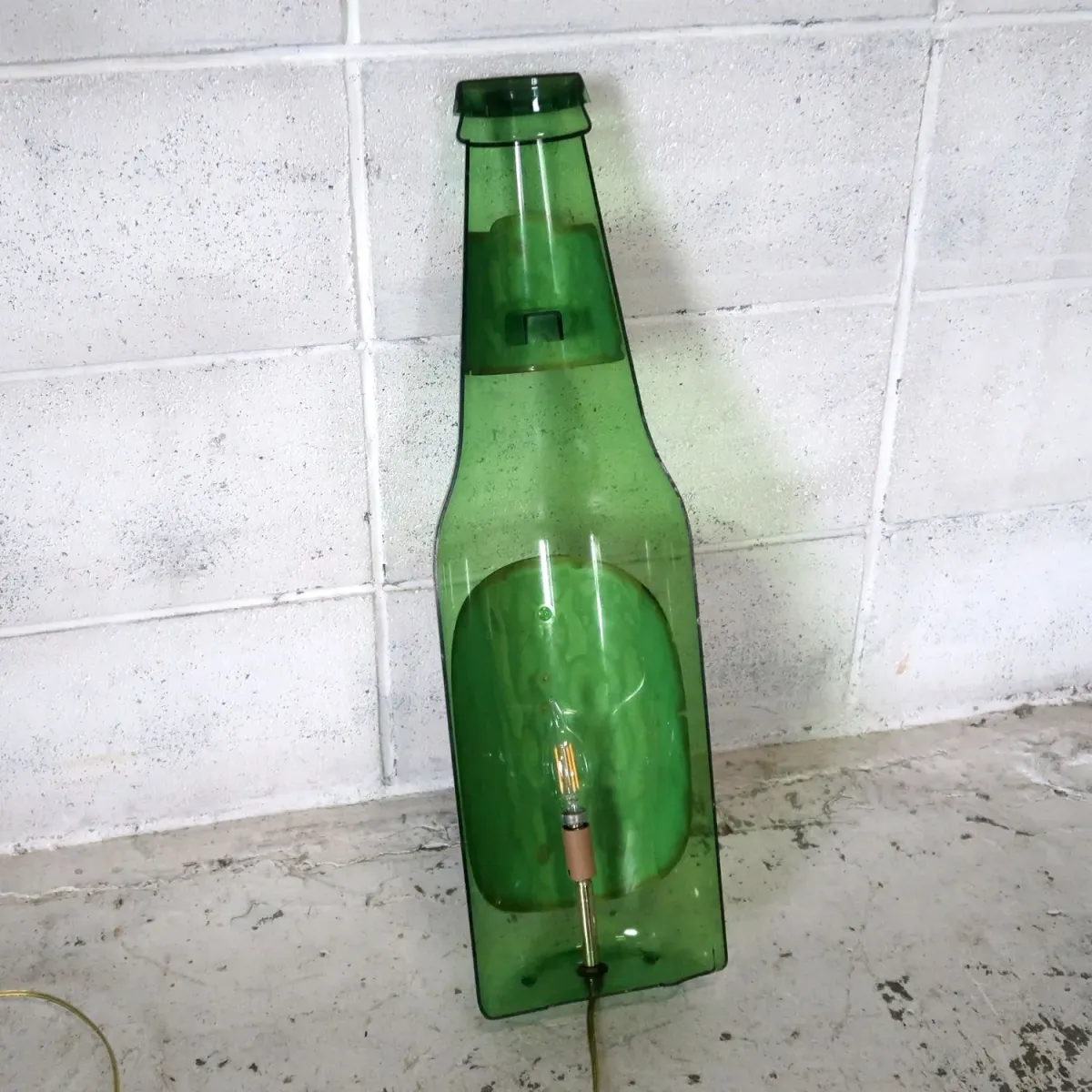 GRIZZLY BEER ボトル ライトサイン