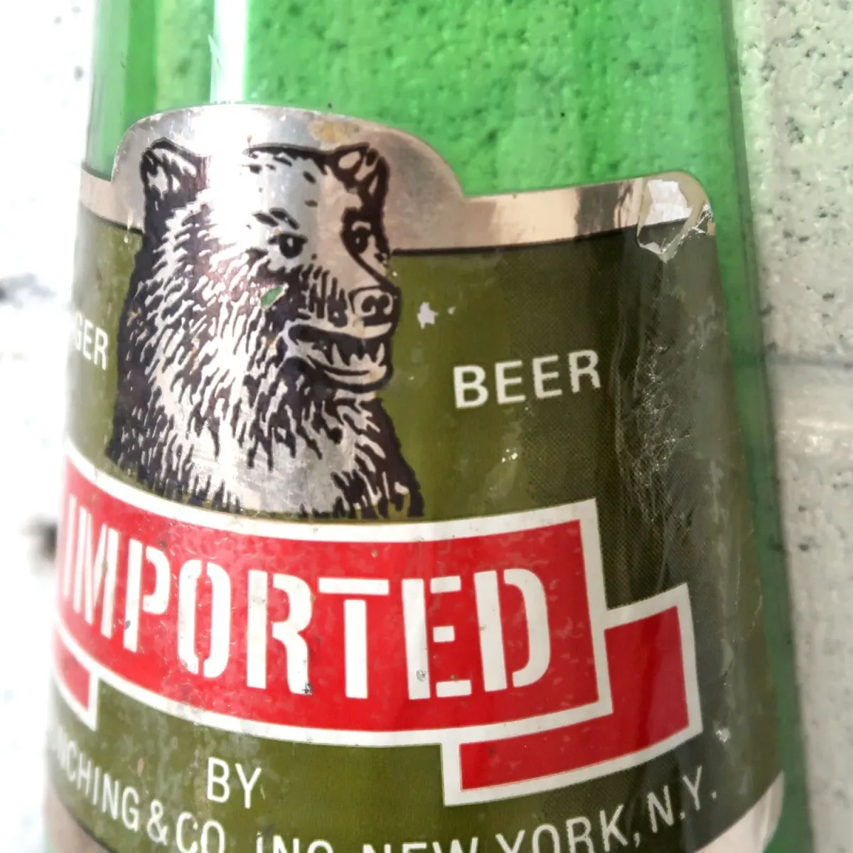 GRIZZLY BEER ボトル ライトサイン