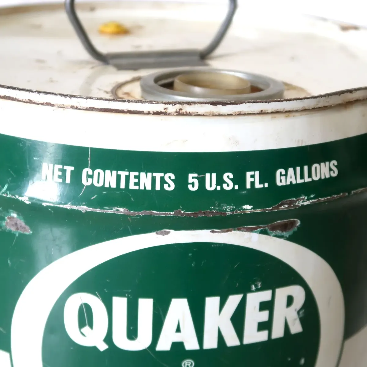 QUAKER STATE ビンテージ オイル缶