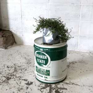 QUAKER STATE ビンテージ オイル缶