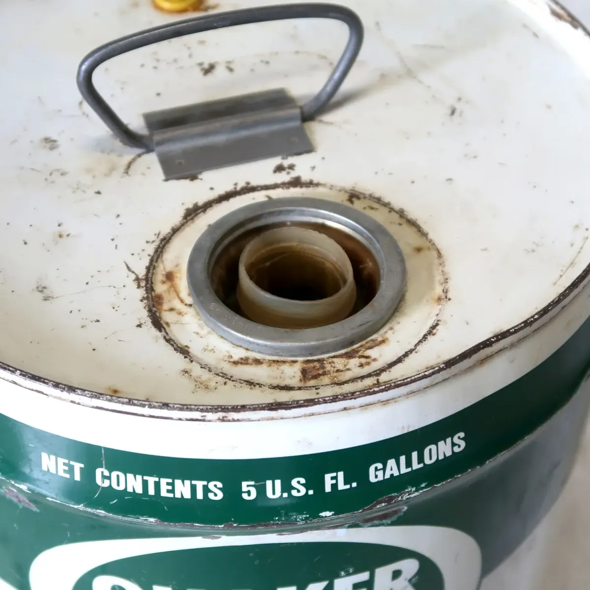 QUAKER STATE ビンテージ オイル缶